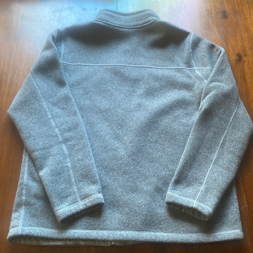 The North Face Gray Zip Up Sweater - Picture 10 of 12